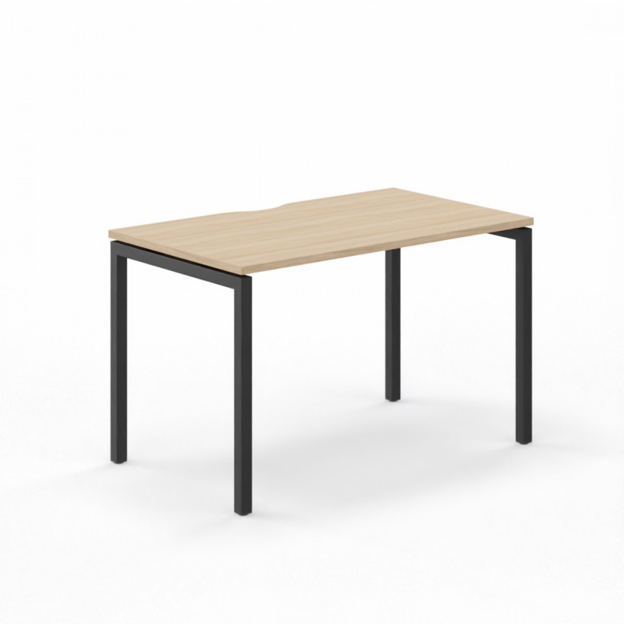 Nova U Scalloped Edge Bench Desk